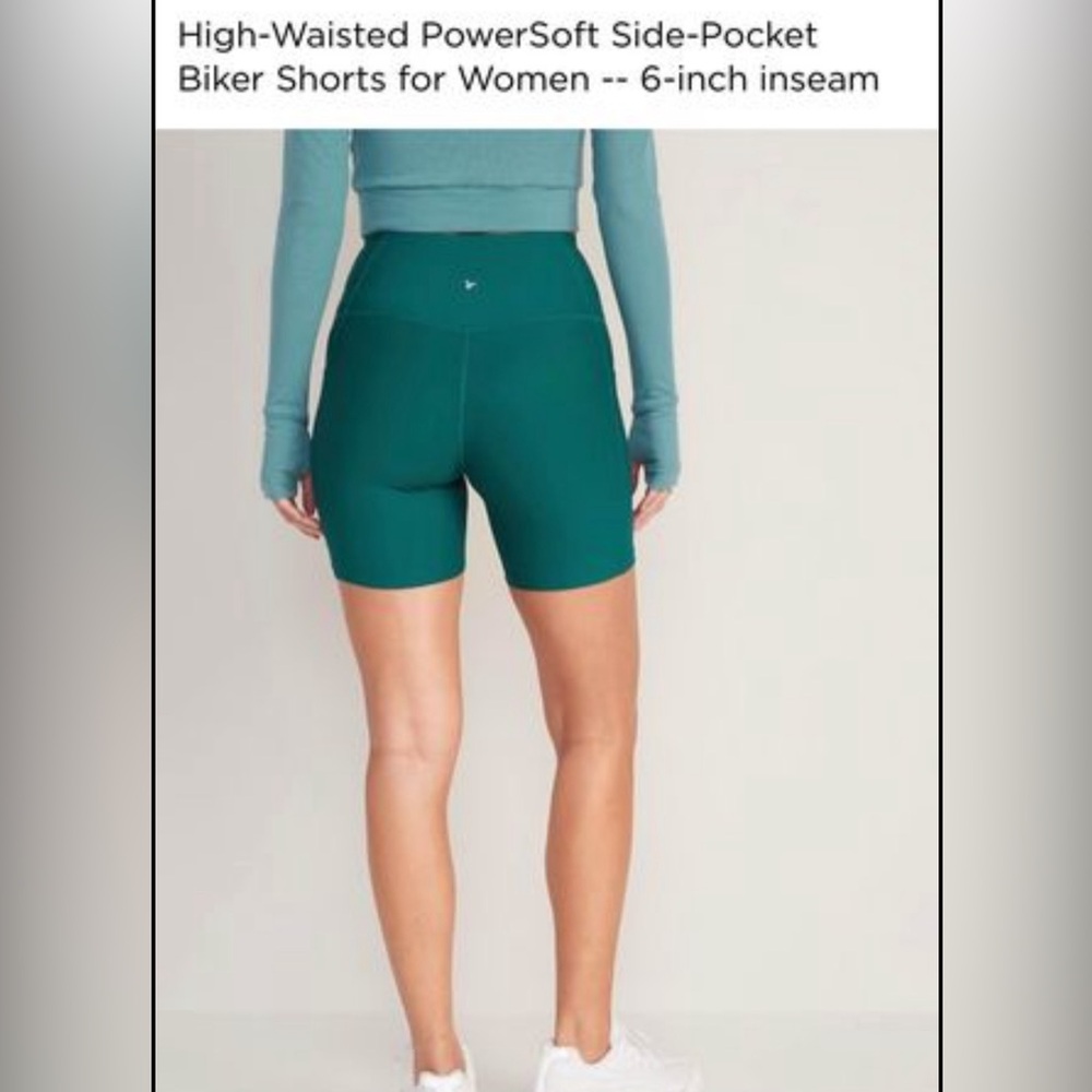 Old Navy Bike Shorts 4X Salmon Color - Picture 2 of 6